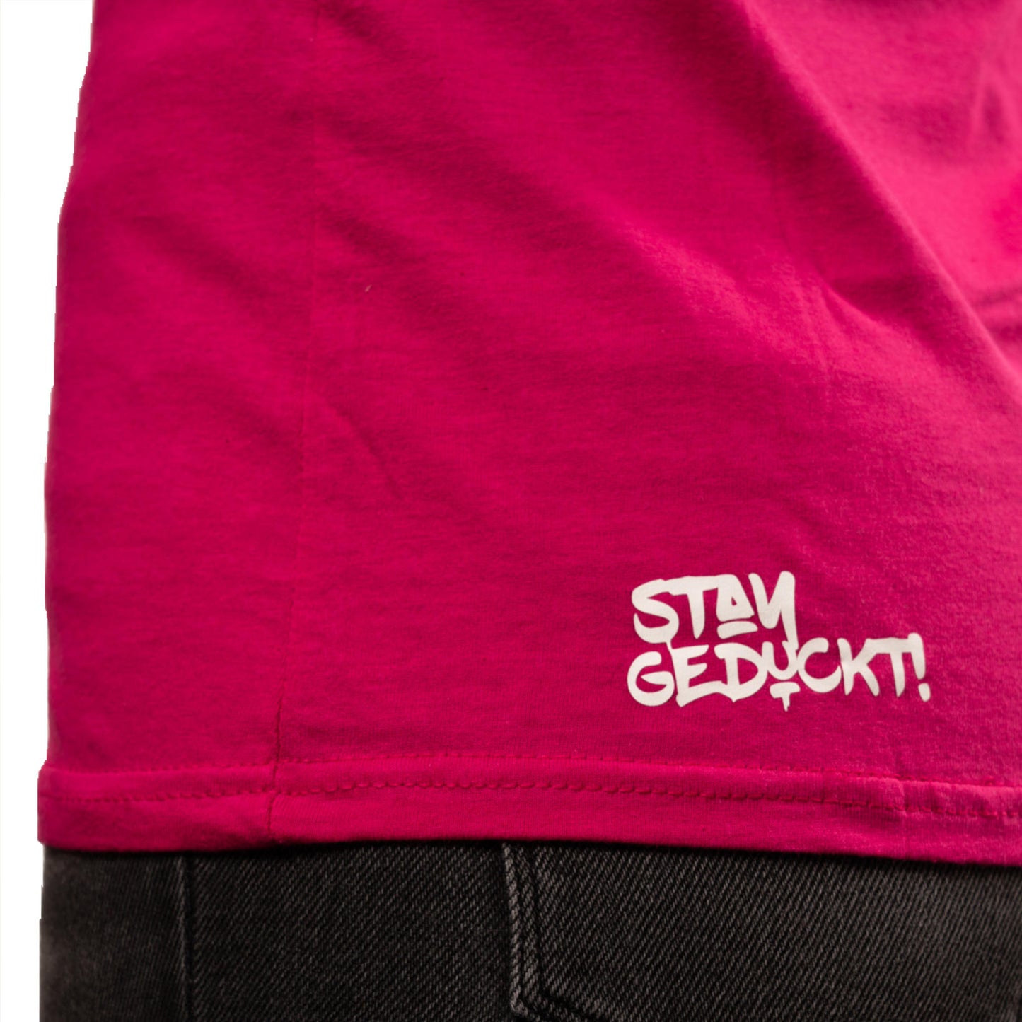 Mrs. Rose - Collab Ladies Slim T-Shirt (Fuchsia)