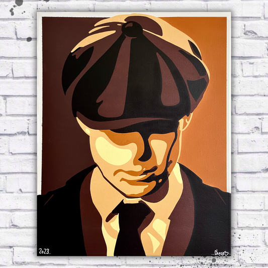 Tommy Shelby Portrait [Leinwand]
