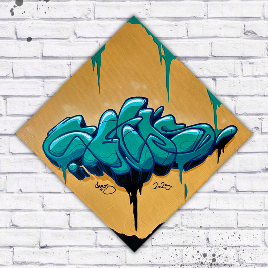 Turquoise Flow [Leinwand]