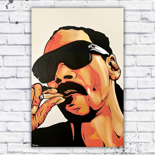 Snoop Dogg Portrait [Leinwand]