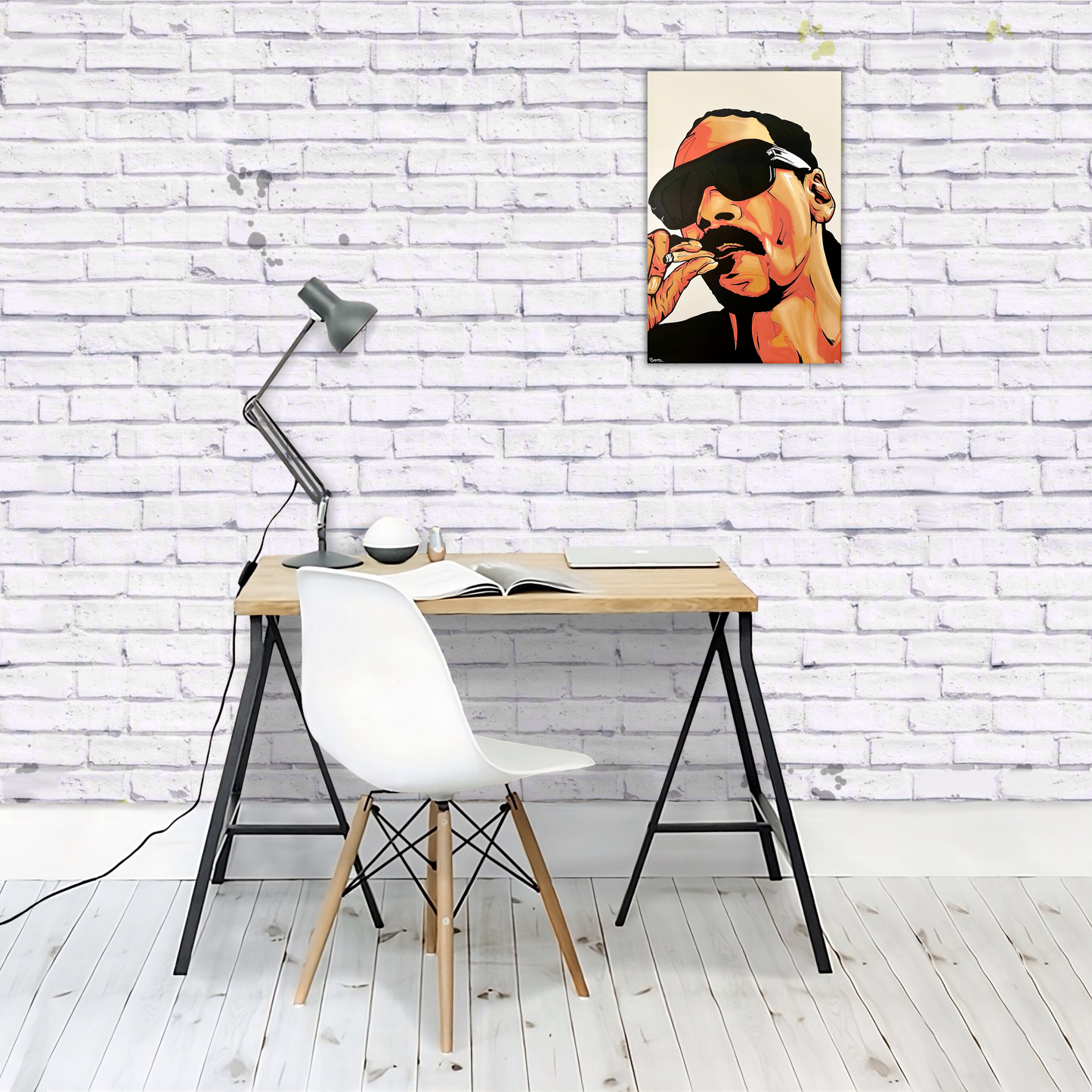 Snoop Dogg Portrait [Leinwand]