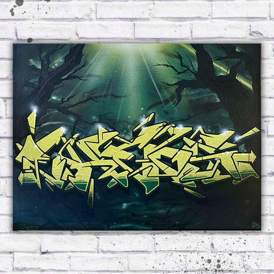 Waldblick [Leinwand]