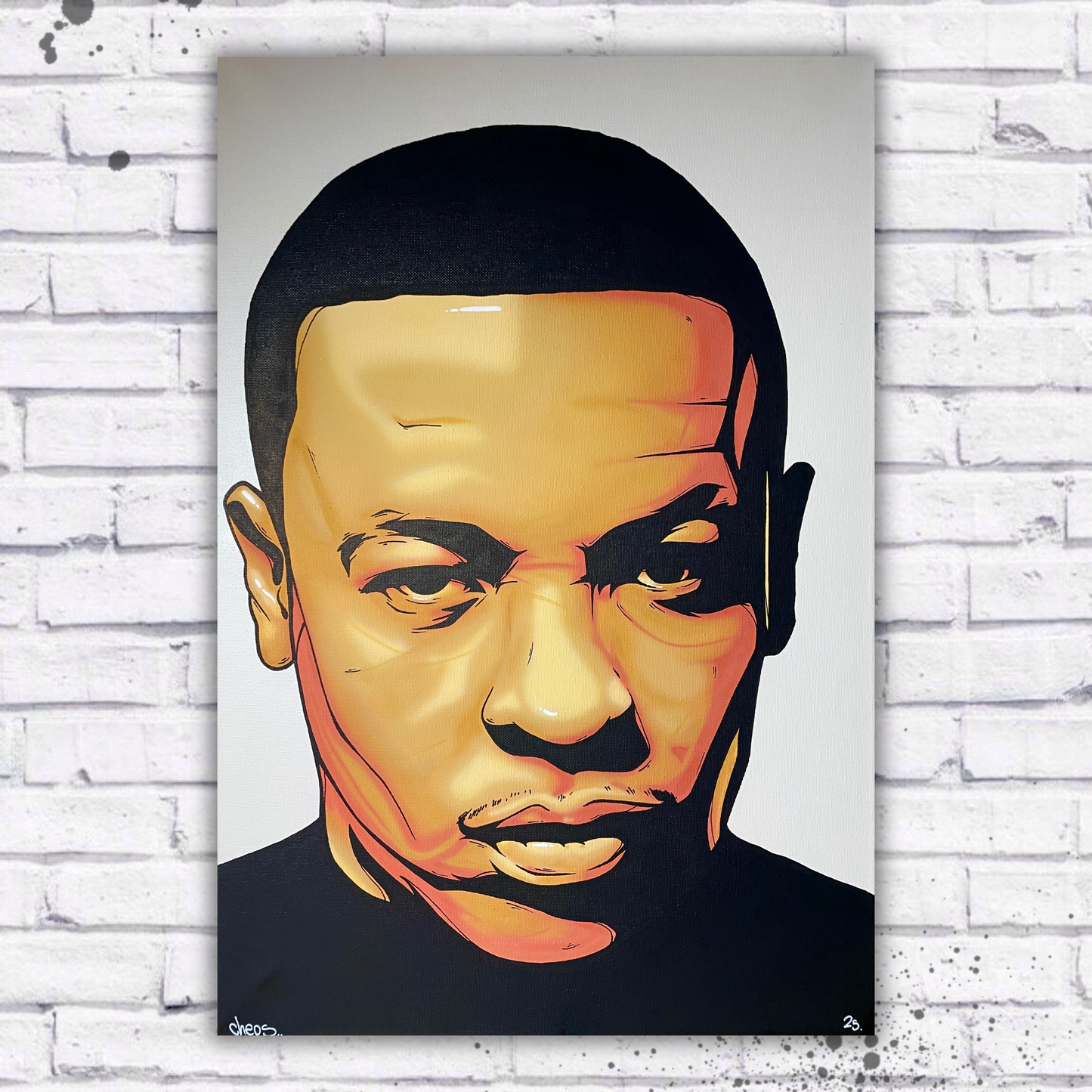 Dr. Dre Portrait [Leinwand]