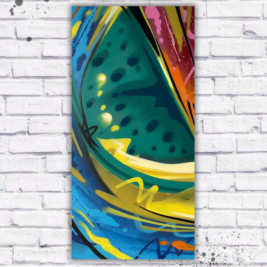 Melon Flow [Leinwand]