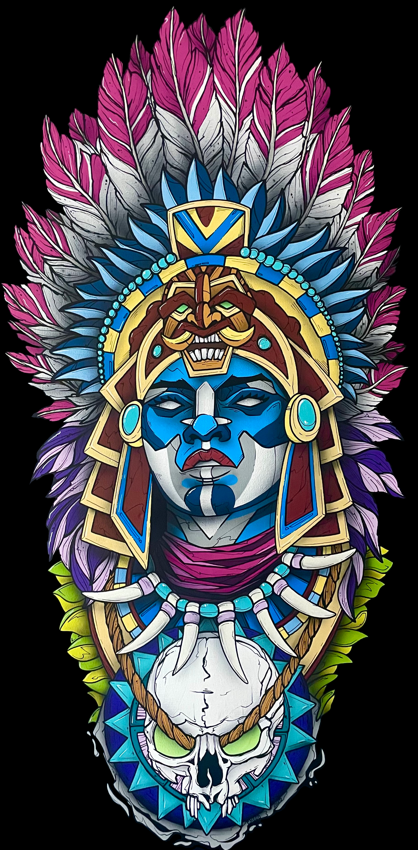 Ixmalia Portrait [Leinwand]