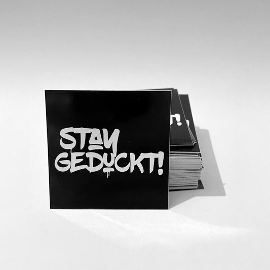 Stay Geduckt Sticker Pack