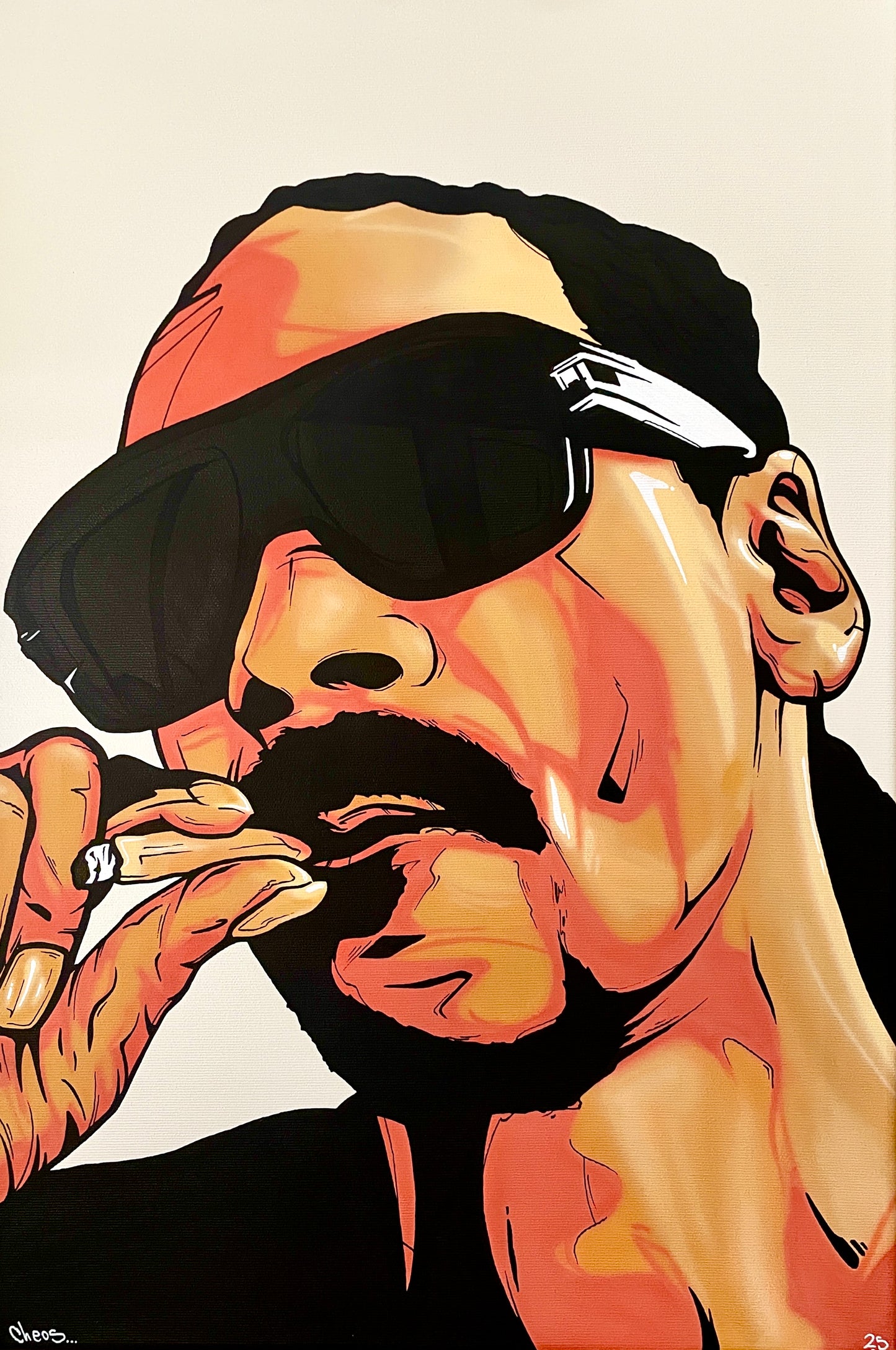 Snoop Dogg Portrait [Leinwand]