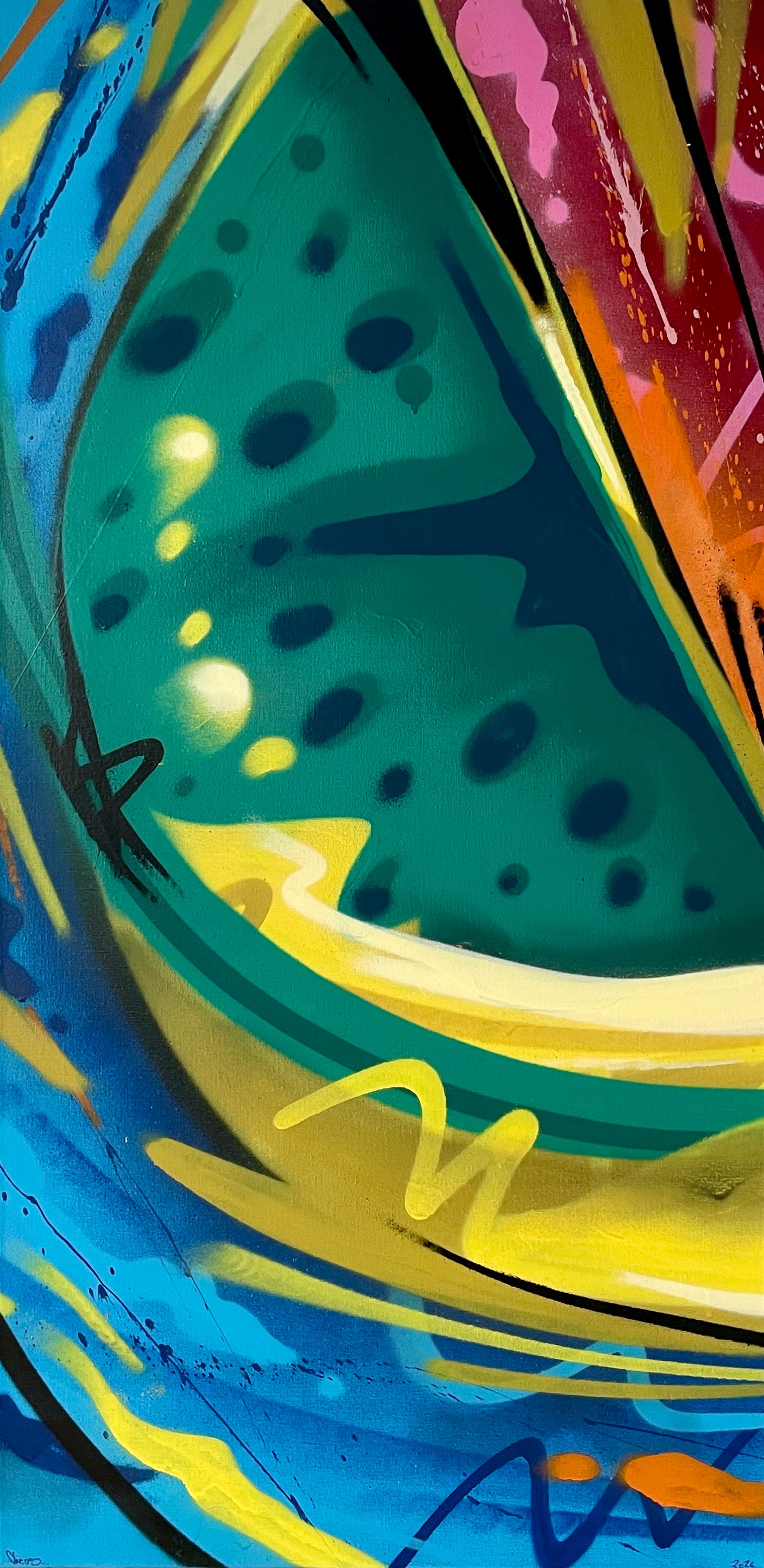 Melon Flow [Leinwand]