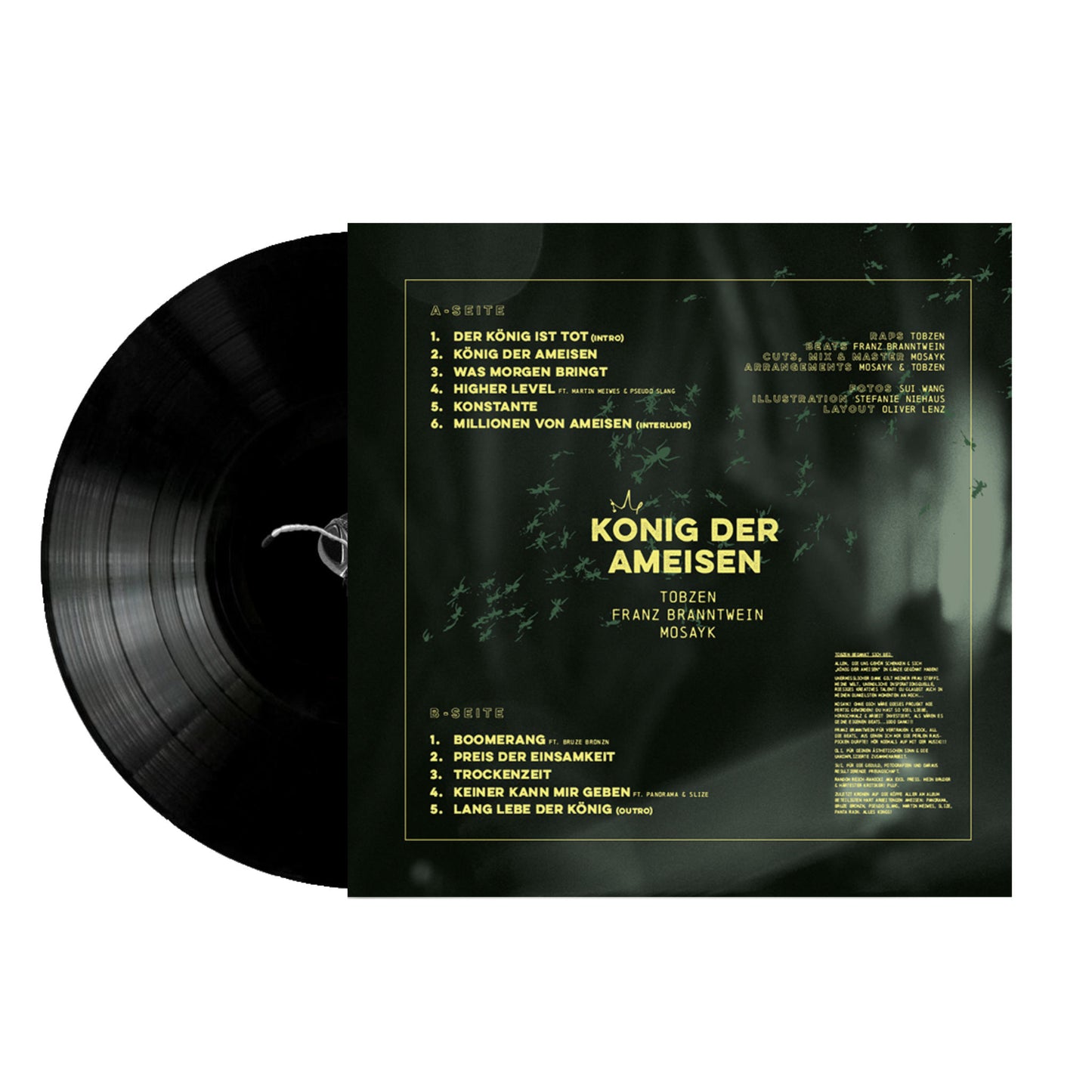 Tobzen, Franz Branntwein & Mosayk - König der Ameisen [Vinyl]