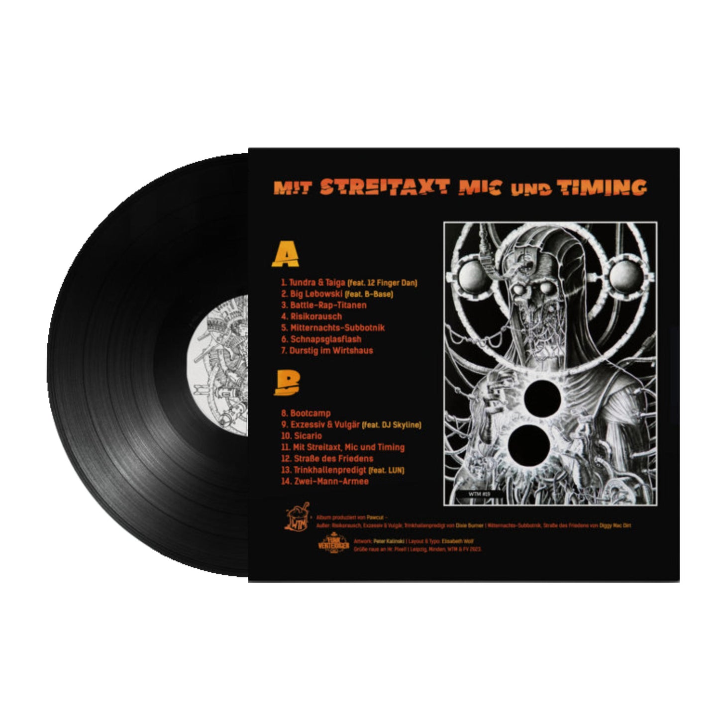 Johnny Katharsis & Mase - Mit Streitaxt, Mic & Timing [Vinyl]