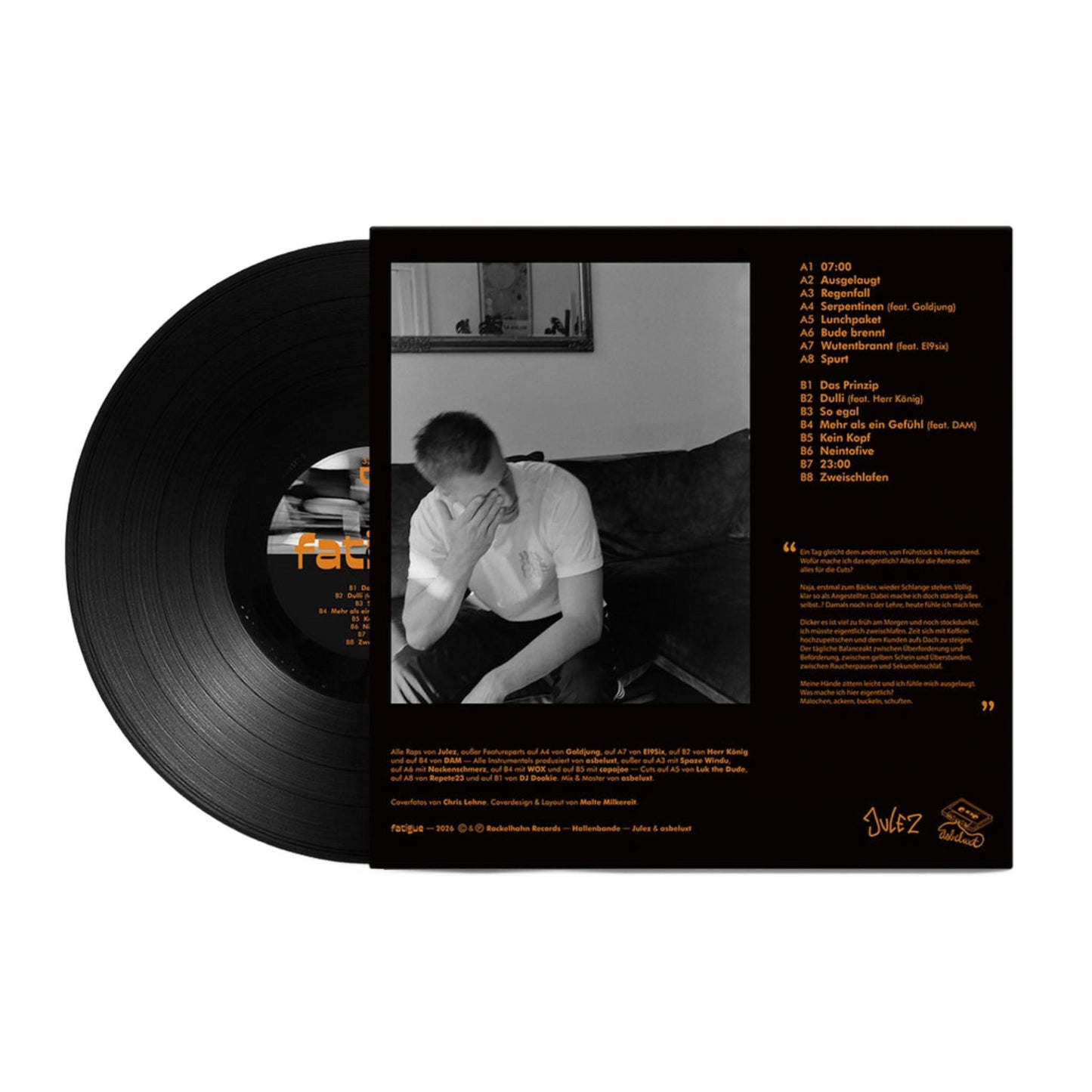 Julez & asbeluxt - Fatigue [Vinyl]