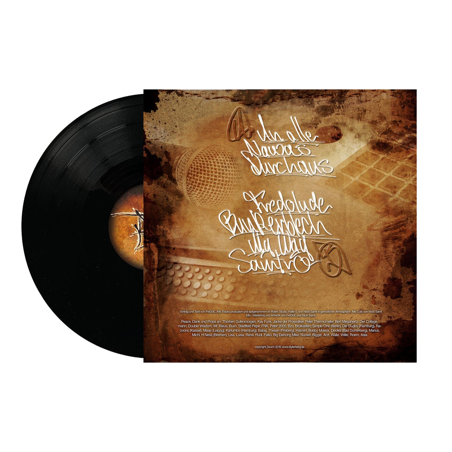 FreDoE & Nicki Samt - Fat and Proud [Vinyl]